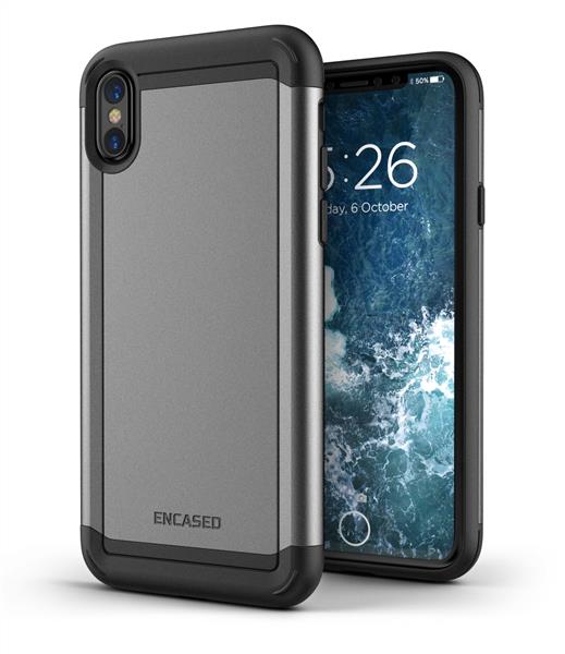 Scorpio R5 Series - Premium Dual Layer Protection for iPhone X - Grey