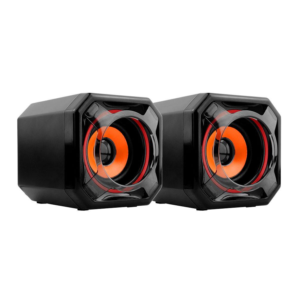 VOLCANO BASS MULTIMEDIA STEREO SPEAKERS USB Connector 2.0