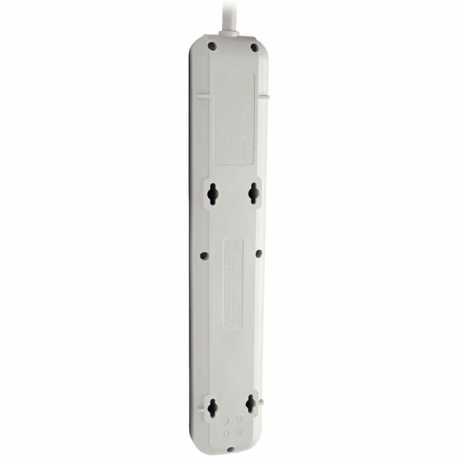 Eaton Tripp Lite Series Protect It! 7-Outlet Surge Protector, 6 ft. Cord, 1080 Joules, Diagnostic LED, Light Gray Housing