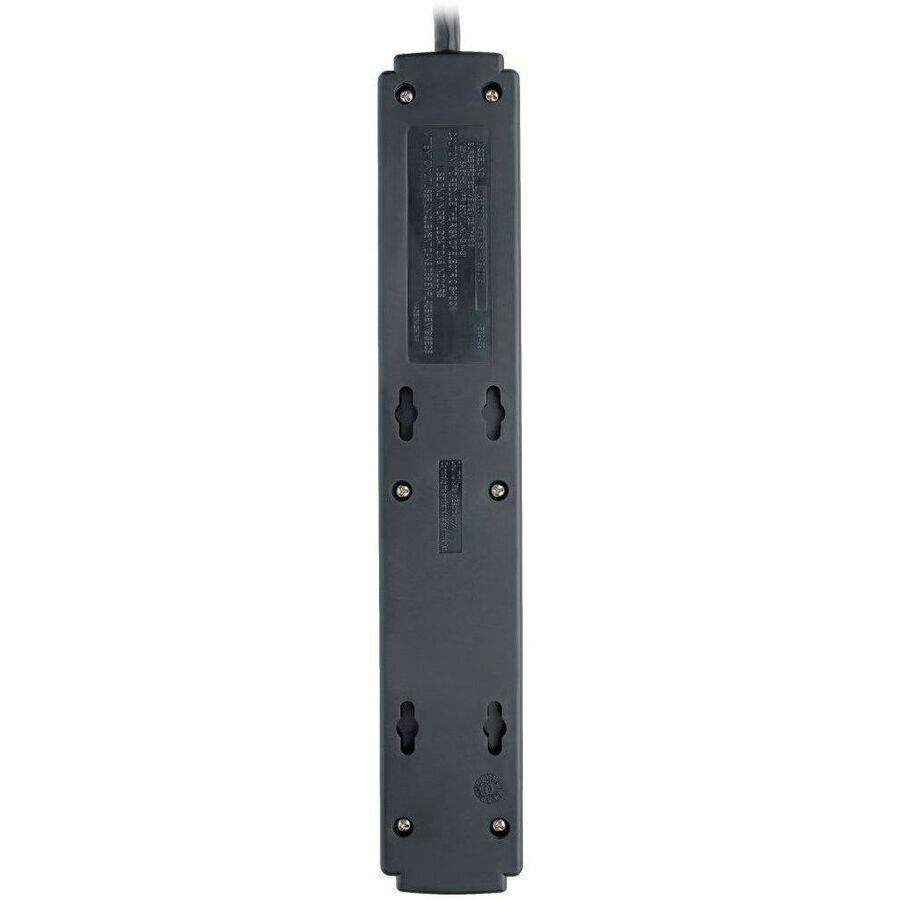 Eaton Tripp Lite Series Protect It! 6-Outlet Surge Protector, 6 ft. Cord, 790 Joules, Diagnostic LED, Black Housing