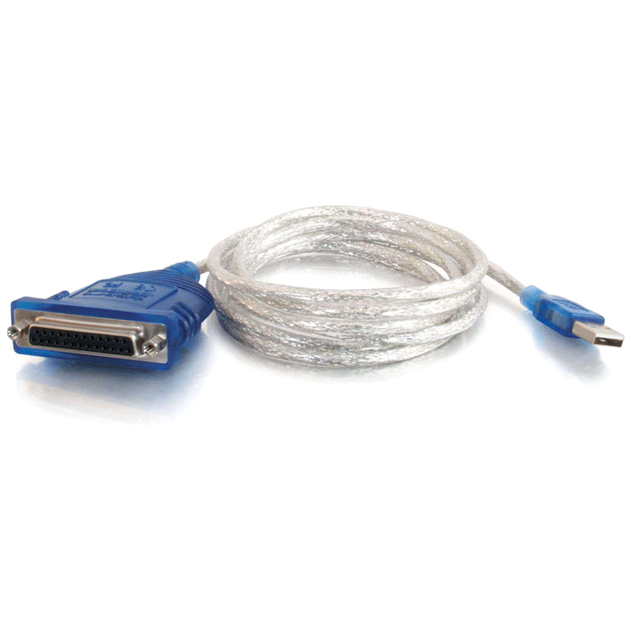 C2G 6ft USB to DB25 Parallel Printer Adapter Cable