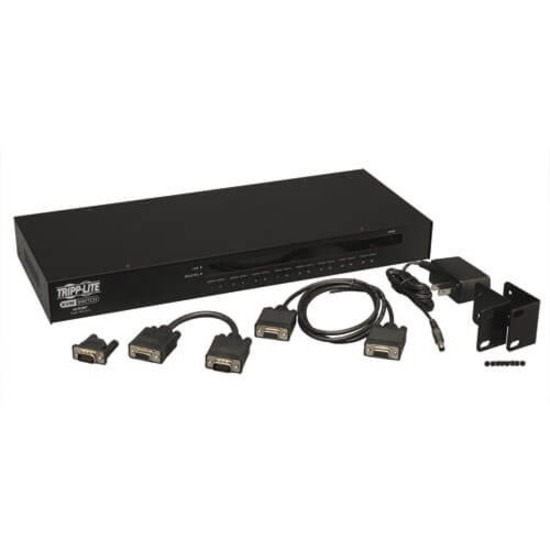 Tripp Lite by Eaton 16-Port 1U Rack-Mount USB/PS2 KVM Switch with On-Screen Display