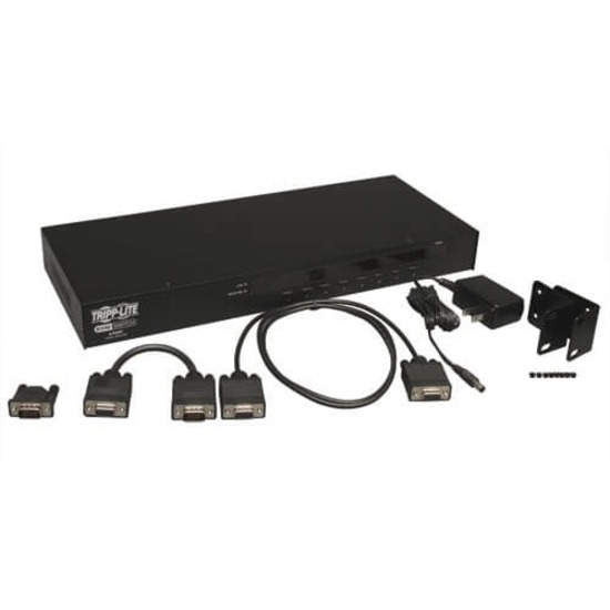 Tripp Lite by Eaton 8-Port 1U Rack-Mount USB/PS2 KVM Switch with On-Screen Display