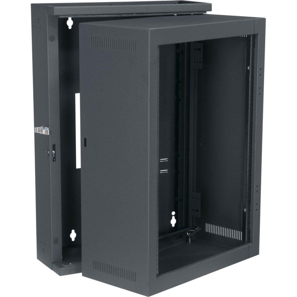 Middle Atlantic EWR Series 16RU Pivoting Wall Mounted Enclosure - 22in Depth Wall Mounted Rack