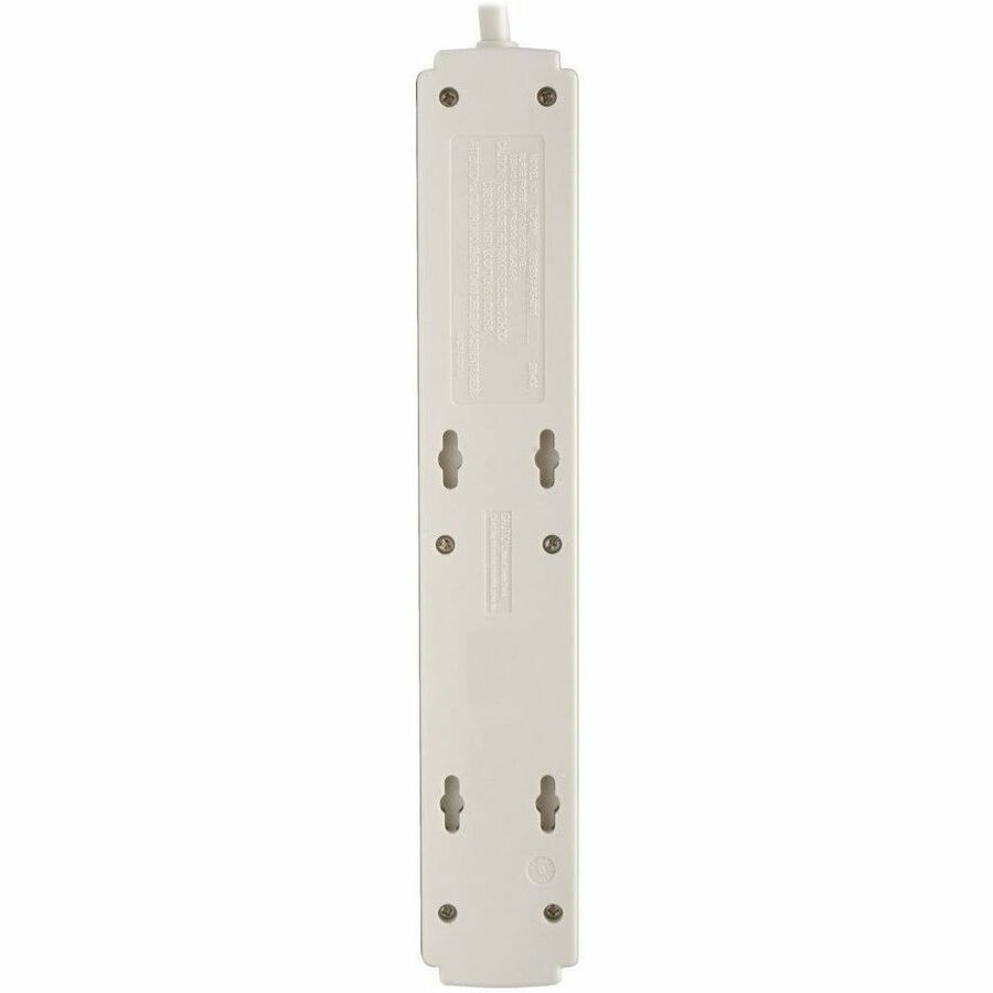 Eaton Tripp Lite Series Protect It! 6-Outlet Surge Protector, 6 ft. Cord, 790 Joules, Diagnostic LED, Light Gray Housing