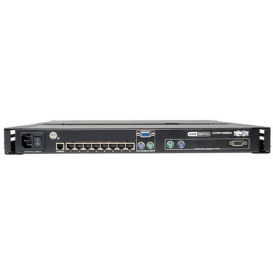 Tripp Lite by Eaton NetCommander 8-Port Cat5 1U Rack-Mount Console KVM Switch with 19-in. LCD, TAA