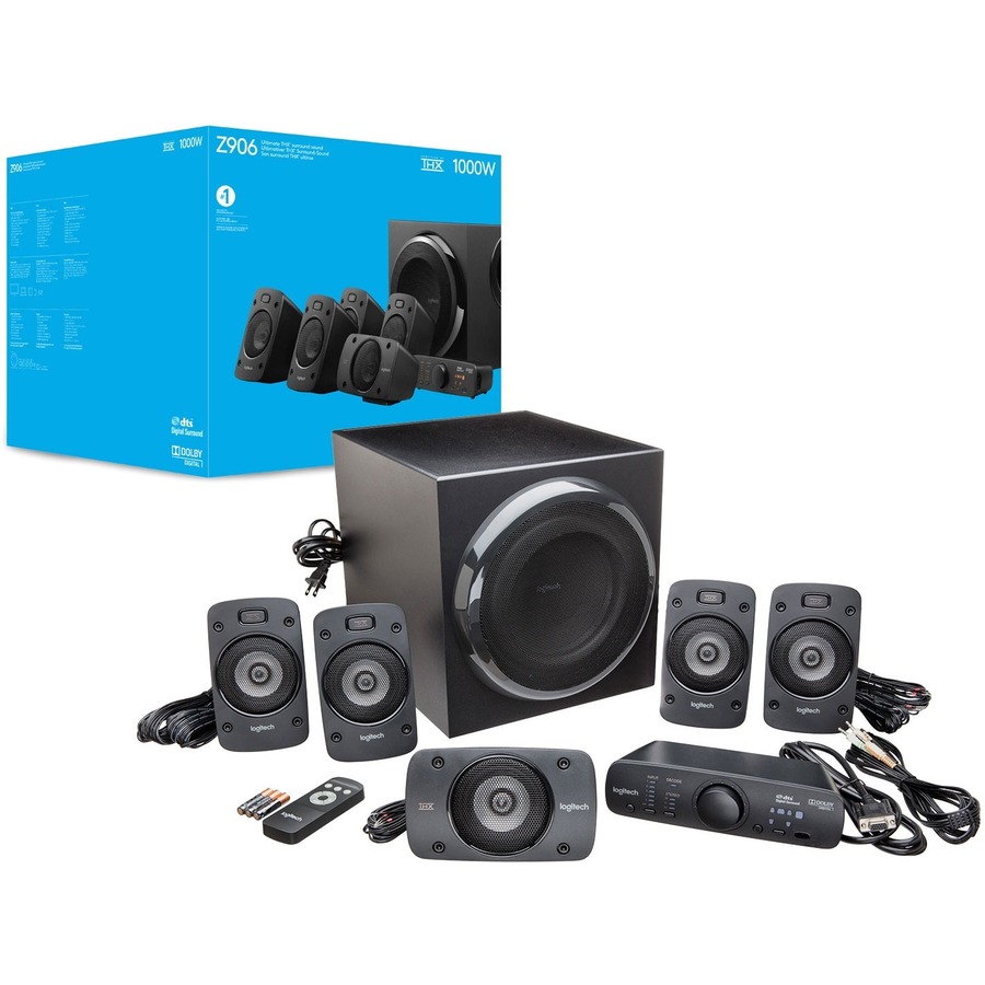 Logitech Z906 5.1 Speaker System - 500 W RMS