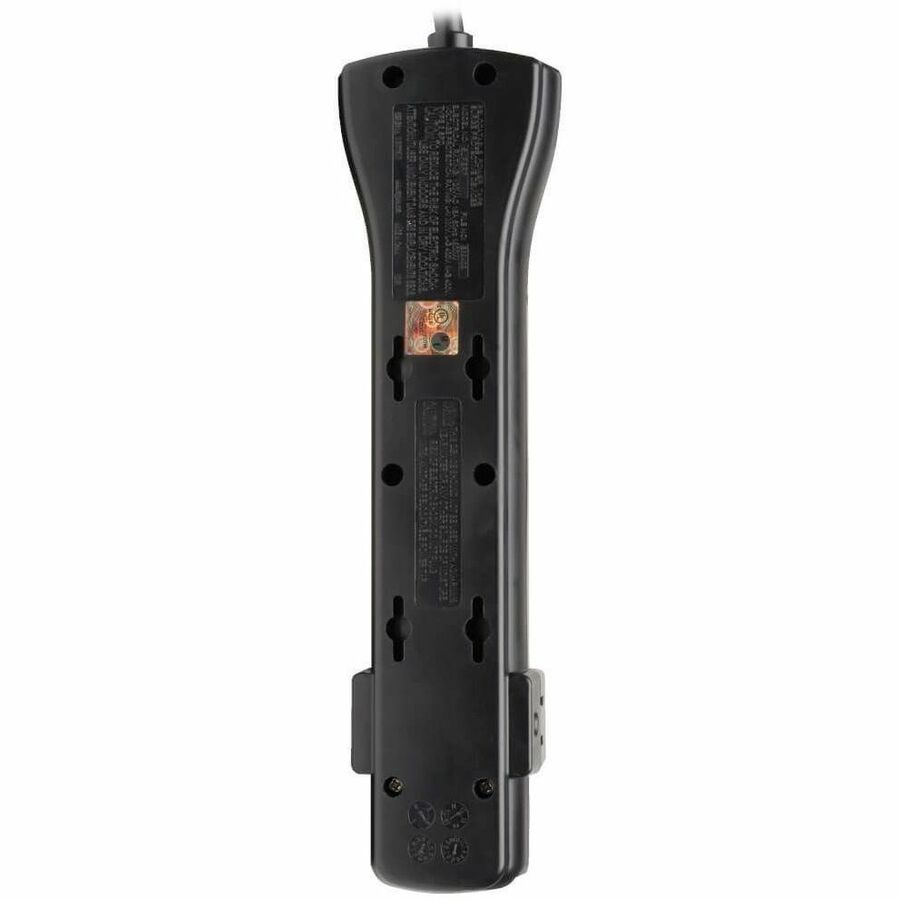 Eaton Tripp Lite Series Protect It! 7-Outlet Surge Protector, 7 ft. Cord with Right-Angle Plug, 2160 Joules, Diagnostic LEDs, Black Housing