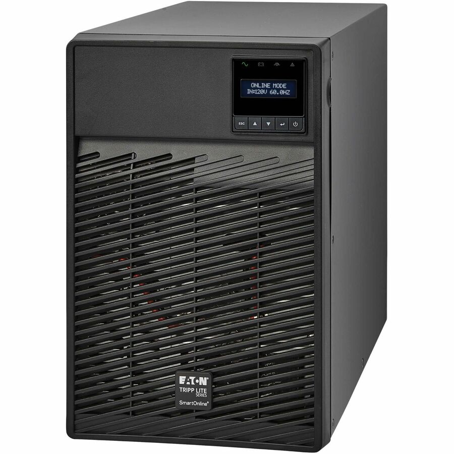 Eaton Tripp Lite Series SmartOnline 1500VA 1350W 120V Double-Conversion UPS - 6 Outlets, Extended Run, Network Card Option, LCD, USB, DB9, Tower