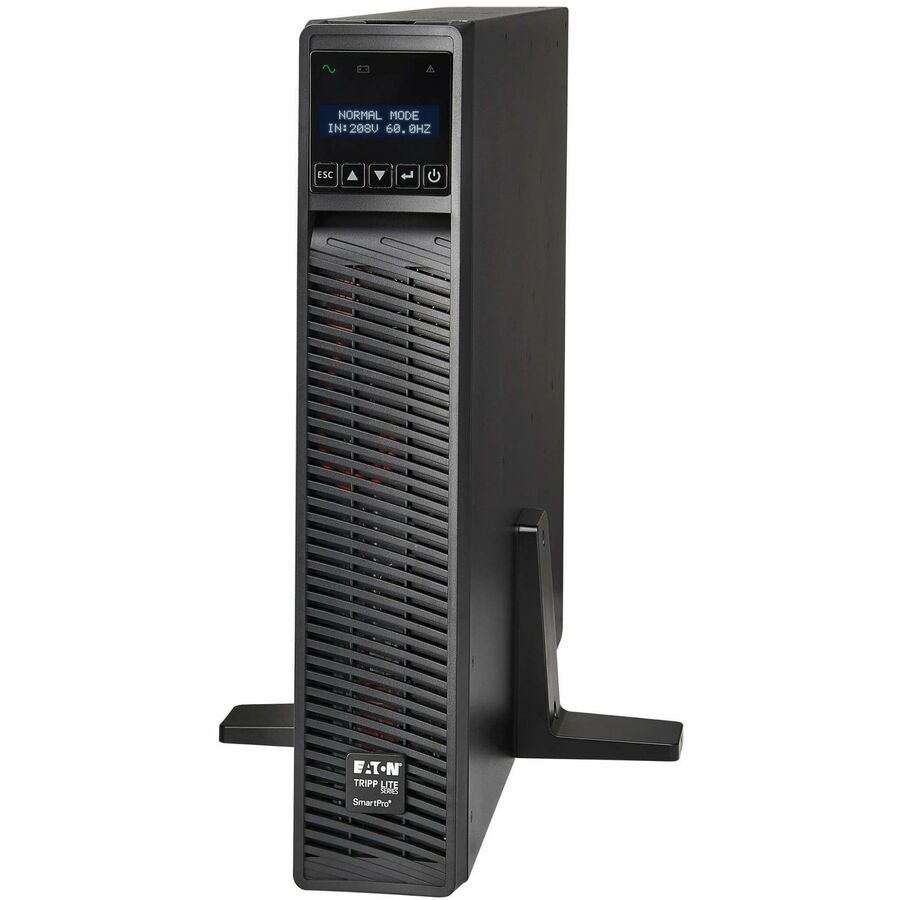 Eaton Tripp Lite Series SmartPro 3000VA 3000W 208/230V Line-Interactive Sine Wave UPS - 10 Outlets, Extended Run, Network Card Option, LCD, USB, DB9, 2U Rack/Tower