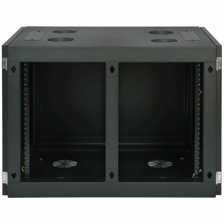 Eaton Tripp Lite Series SmartRack 12U Heavy-Duty Low-Profile Server-Depth Side-Mount Wall-Mount Small Rack Enclosure