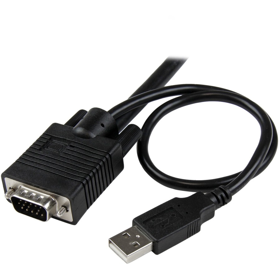 StarTech.com 2 Port USB VGA Cable KVM Switch - USB Powered with Remote Switch