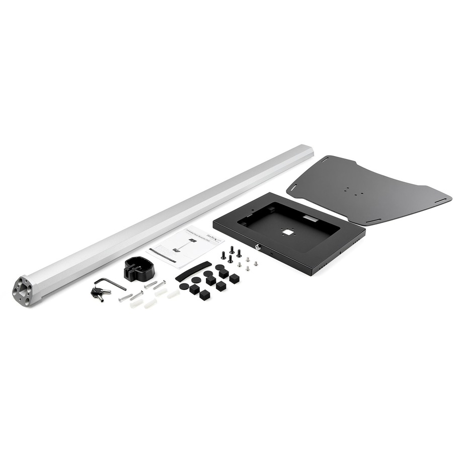 StarTech.com Secure Tablet Floor Stand - Security lock protects your tablet from theft and tampering - Supports iPad and other 9.7