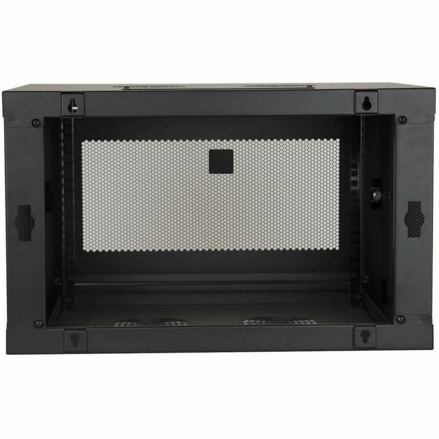 Eaton Tripp Lite Series SmartRack 6U Low-Profile Switch-Depth Knock-Down Wall-Mount Mini Rack Enclosure