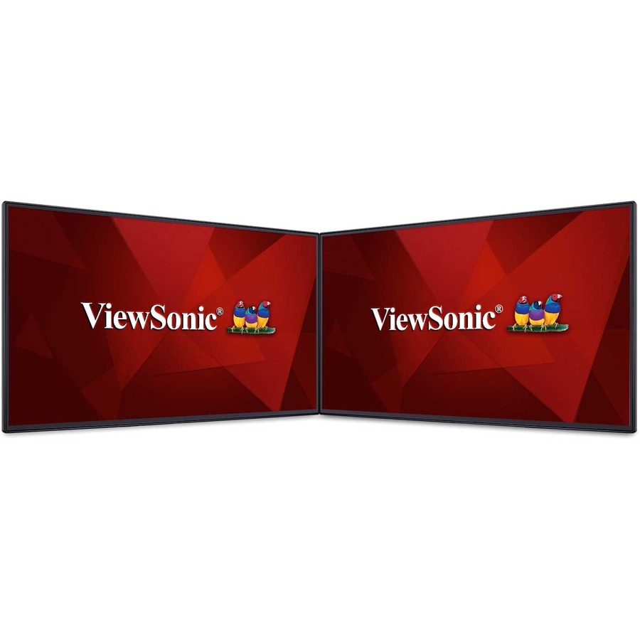 ViewSonic VP2468_H2 24-Inch Premium Dual Pack Head-Only IPS 1080p Monitors with ColorPro 100% sRGB Rec 709, 14-bit 3D LUT, Eye Care, HDMI, USB, DP Daisy Chain, VESA