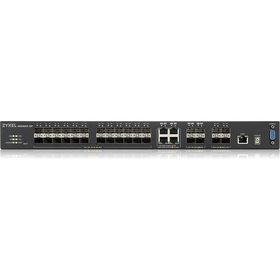 ZYXEL 28-port GbE L3 Managed Switch with 4 SFP+ Uplink