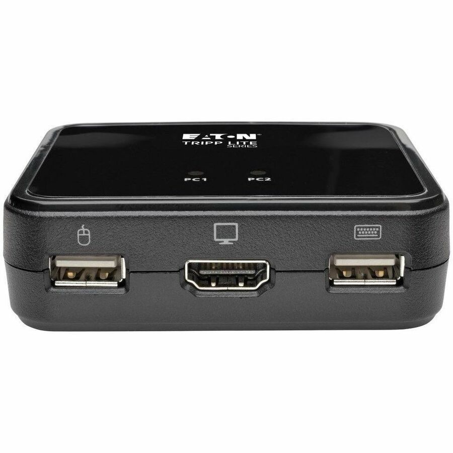 Eaton Tripp Lite Series 2-Port USB/HD Cable KVM Switch with Audio/Video, Cables and USB Peripheral Sharing