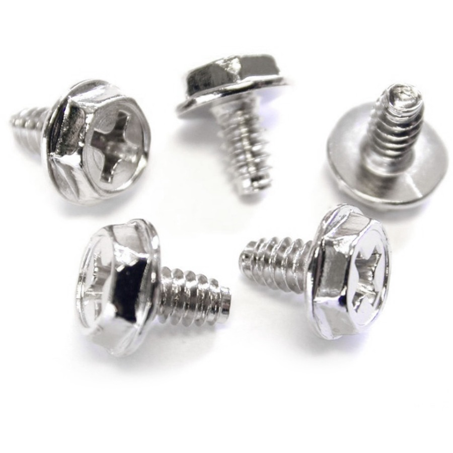 StarTech.com Replacement PC Mounting Screws #6-32 x 1/4in Long Standoff - 50 Pack