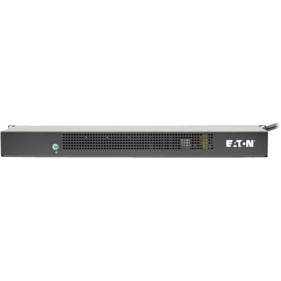 Eaton 1.9kW Single-Phase Switched PDU, LX Interface, 120V Outlets (8 5-15/20R), NEMA L5-20P/5-20P input, 12 ft. (3.66 m) Cord, 1U Rack, TAA