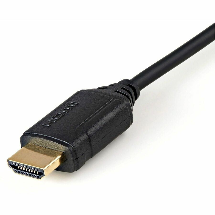 StarTech.com 1.6ft/50cm Premium Certified HDMI 2.0 Cable with Ethernet, High Speed Ultra HD 4K 60Hz HDMI Cable HDR10 UHD HDMI Monitor Cord