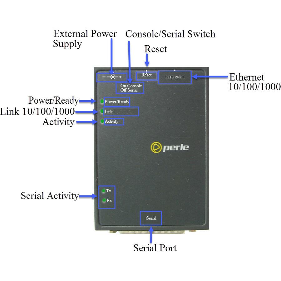 Perle IOLAN DS1T G9 Serial Device Server