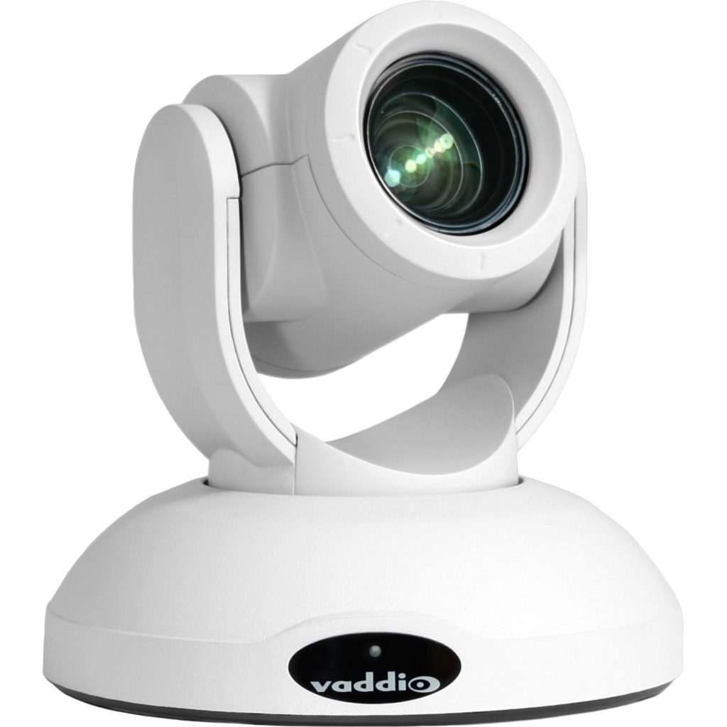 Vaddio RoboSHOT Video Conferencing Camera - 8.9 Megapixel - 30 fps - White