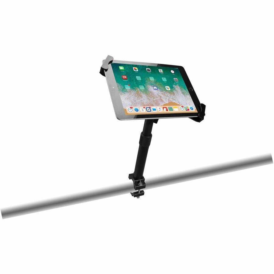 CTA Digital Height-Adjustable Tube-Grip Security Mount for 7-14 Inch Tablets