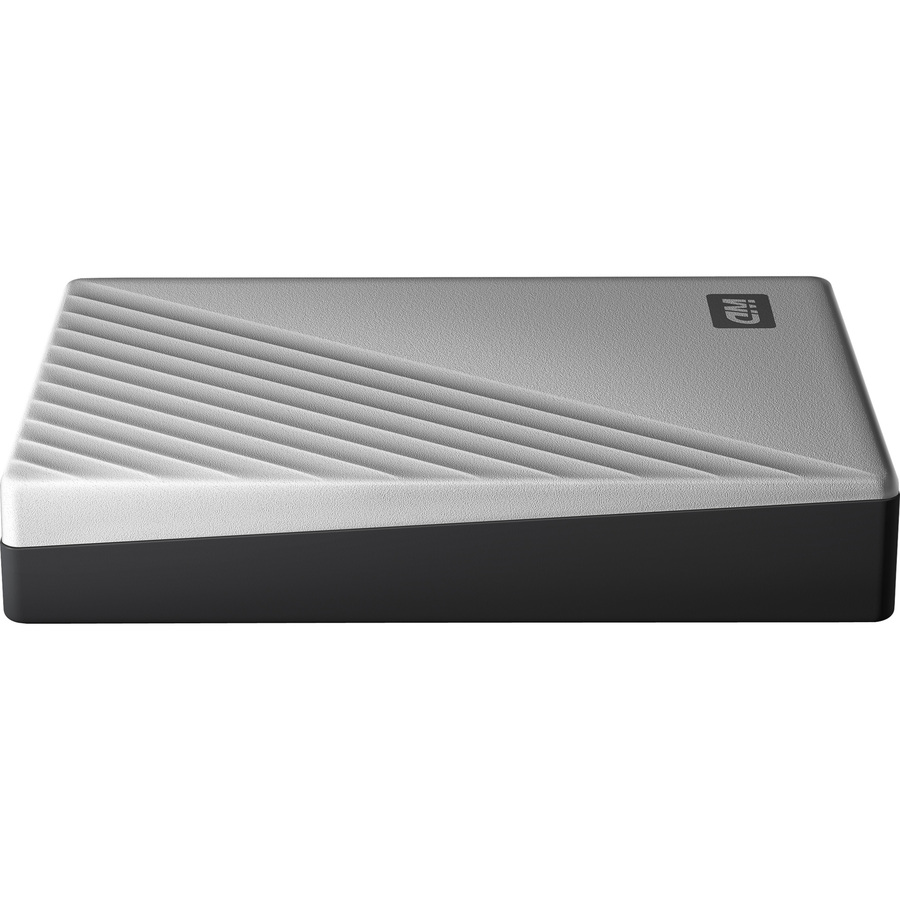 WD My Passport Ultra WDBPMV0040BSL 4 TB Portable Hard Drive - External - Silver