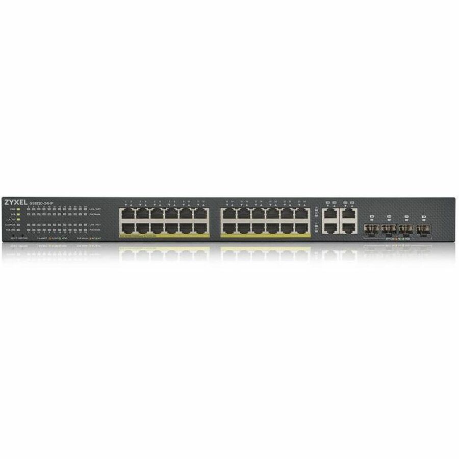 ZYXEL 24-port GbE Smart Managed PoE Switch