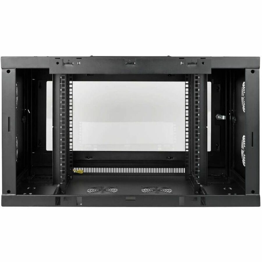 Eaton Tripp Lite Series SmartRack 9U Low-Profile Switch-Depth-Plus Wall-Mount Mini Rack Enclosure, Wide, Acrylic Window