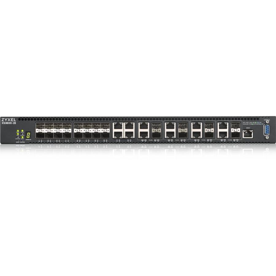 ZYXEL 28-port 10GbE L2+ Managed Switch