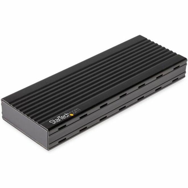 StarTech.com USB-C (10Gbps) to M.2 NVMe SSD Enclosure - Portable M.2 PCIe Aluminum Case - 1GB/s Read & Write - Mac & PC