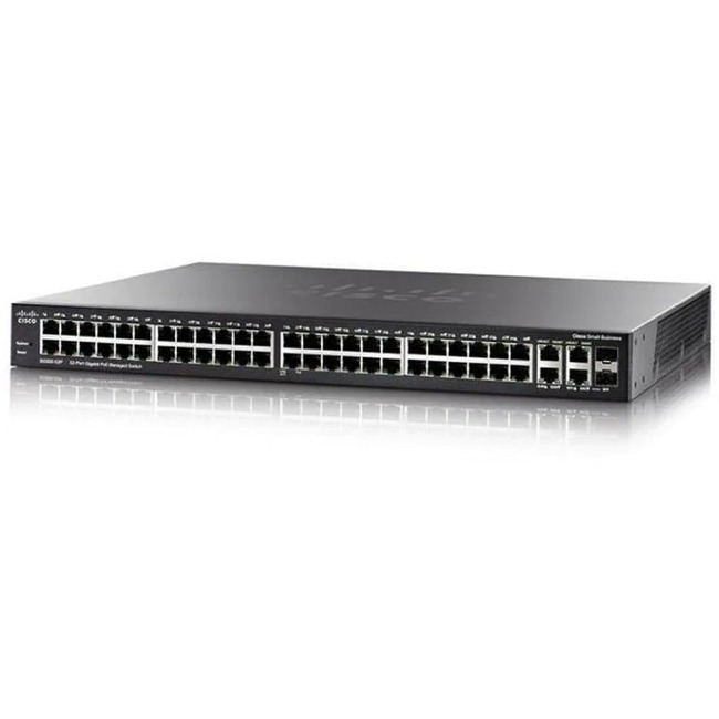 Cisco SG350-52P 52-Port Gigabit PoE Managed Switch