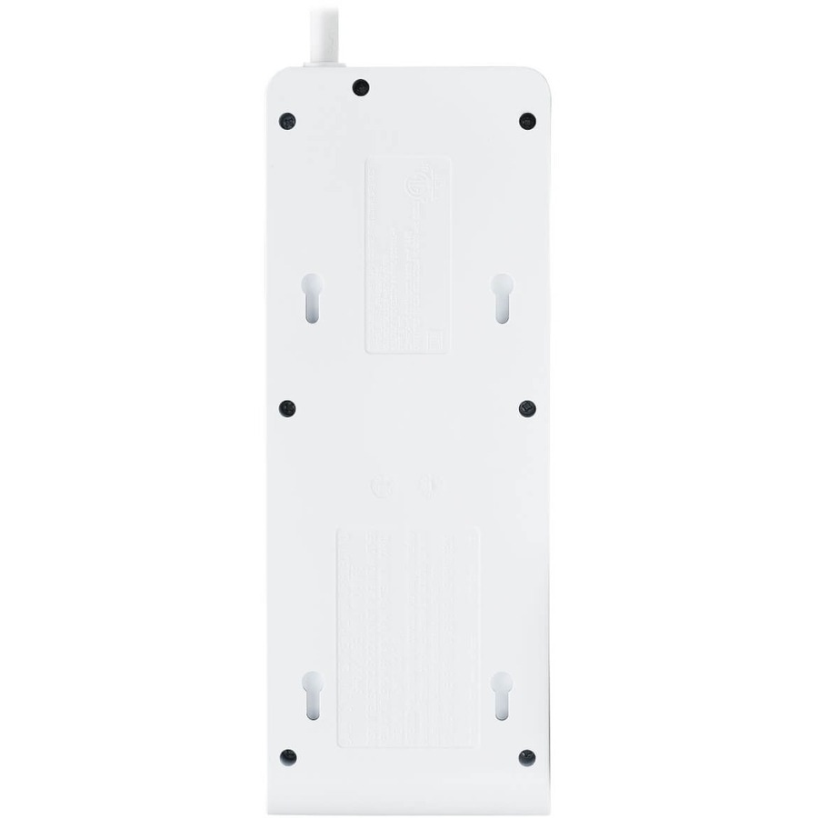 Tripp Lite by Eaton 6-Outlet Surge Protector with 4 USB Ports (4.2A Shared) - 15 ft. (4.57 m) Cord, 5-15P Plug, 900 Joules, White