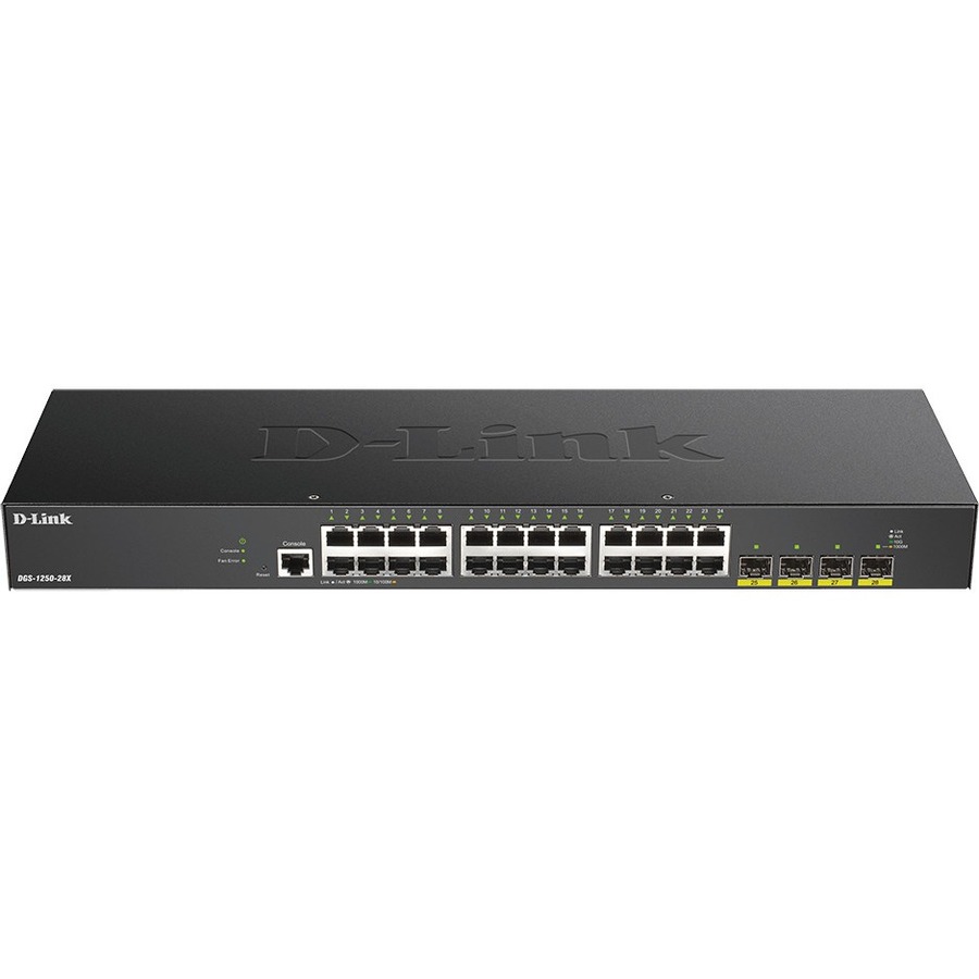 D-Link 28-Port 10-Gigabit Smart Managed Switch