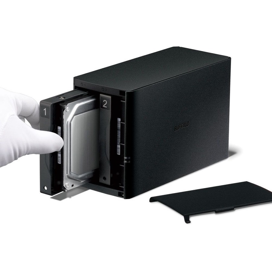 BUFFALO LinkStation SoHo 220 Home-Office NAS Storage 12TB Personal Cloud Hard Drives Included