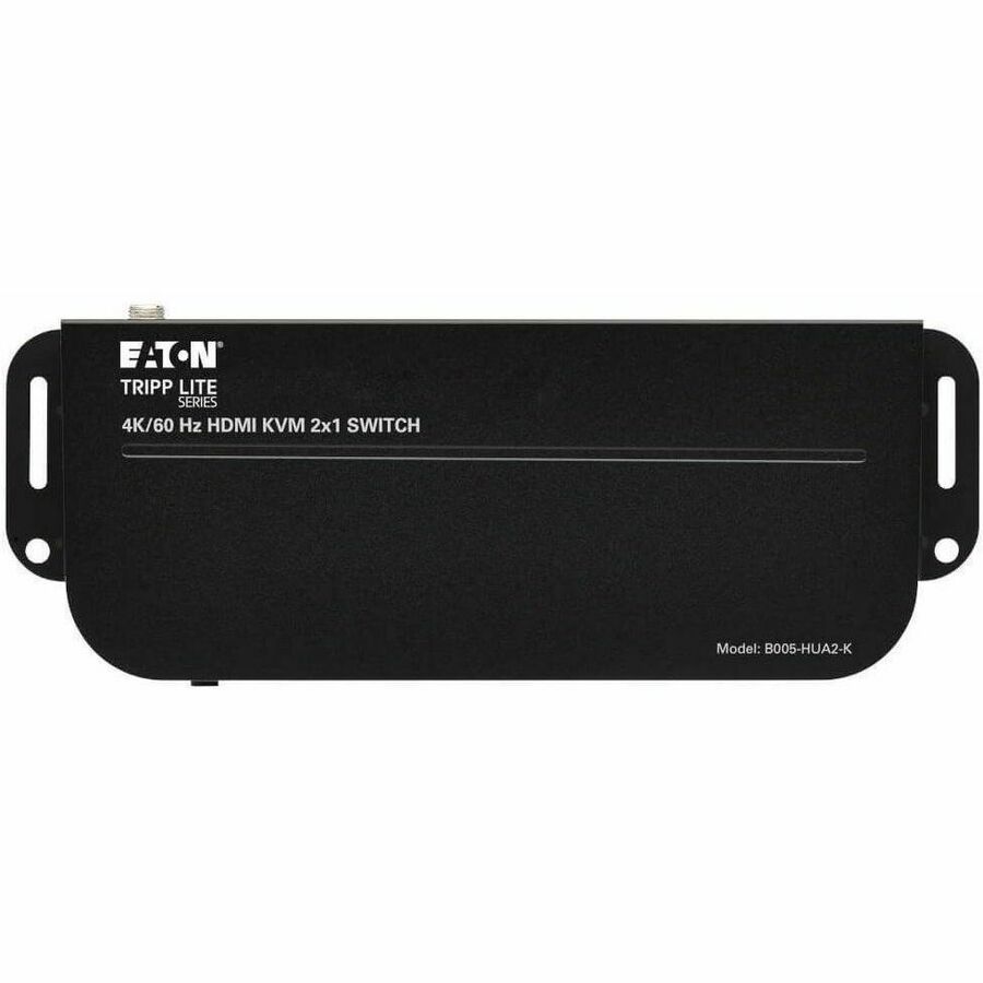 Eaton Tripp Lite Series 2-Port HDMI/USB KVM Switch - 4K 60 Hz, HDR, HDCP 2.2, IR, USB Sharing, USB 3.0 Cables