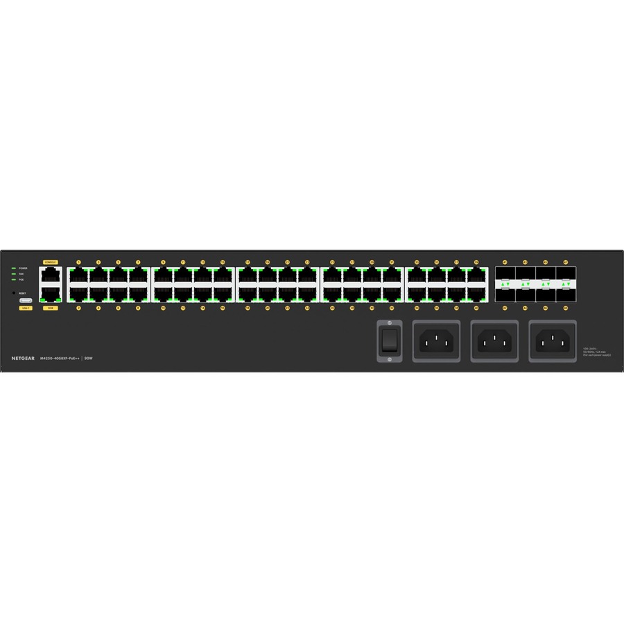 Netgear M4250-40G8XF-PoE++ AV Line Managed Switch