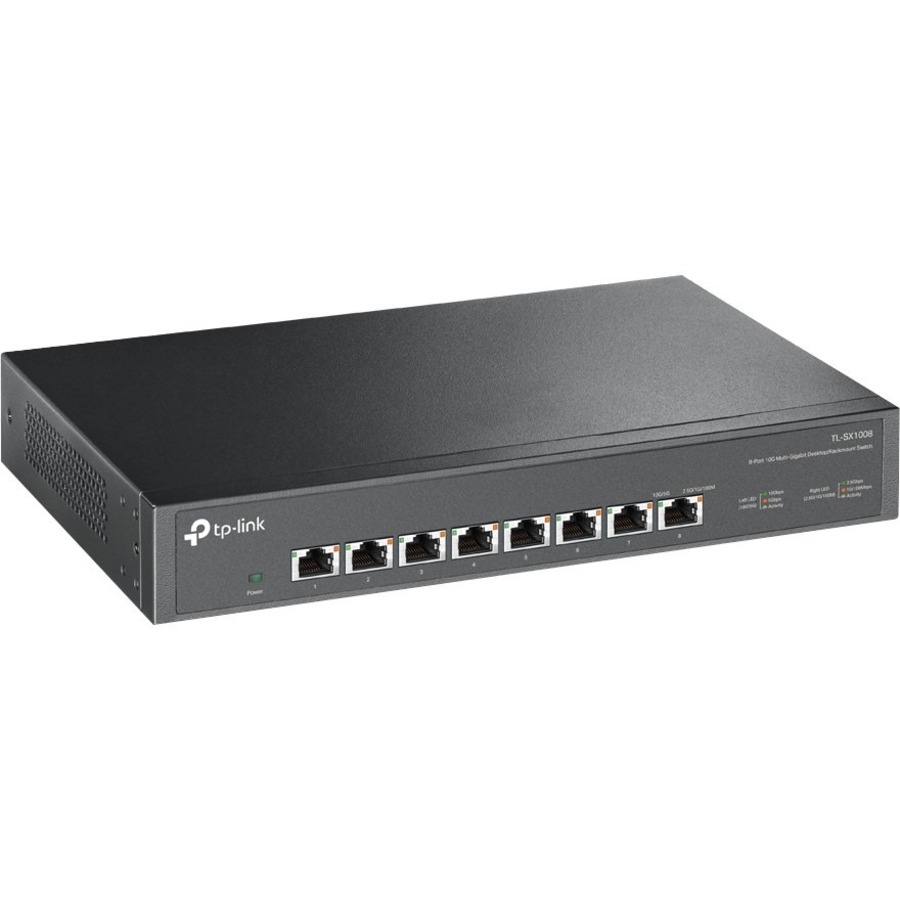 TP-Link TL-SX1008 - 8 Port 10G/Multi-Gig Unmanaged Ethernet Switch