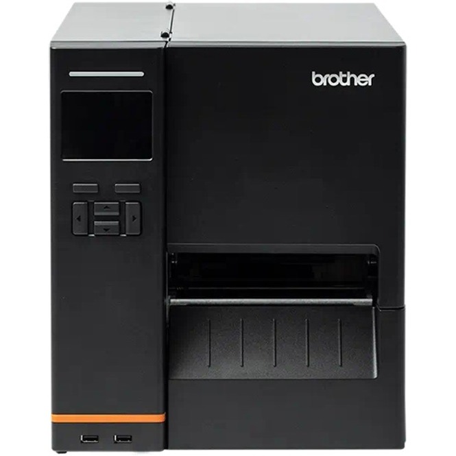 Brother TJ-4420TN Industrial Direct Thermal/Thermal Transfer Printer - Monochrome - Label Print - USB - Serial