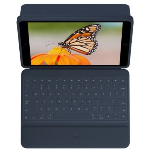 Logitech Rugged Combo 3 Rugged Keyboard/Cover Case (Folio) Apple, Logitech iPad (8th Generation), iPad (7th Generation), iPad (9th Generation) Tablet - Blue