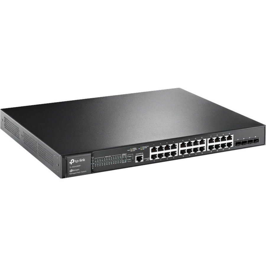 TP-Link TL-SG3428MP - JetStream™ 28-Port Gigabit L2+ Managed Switch with 24-Port PoE+