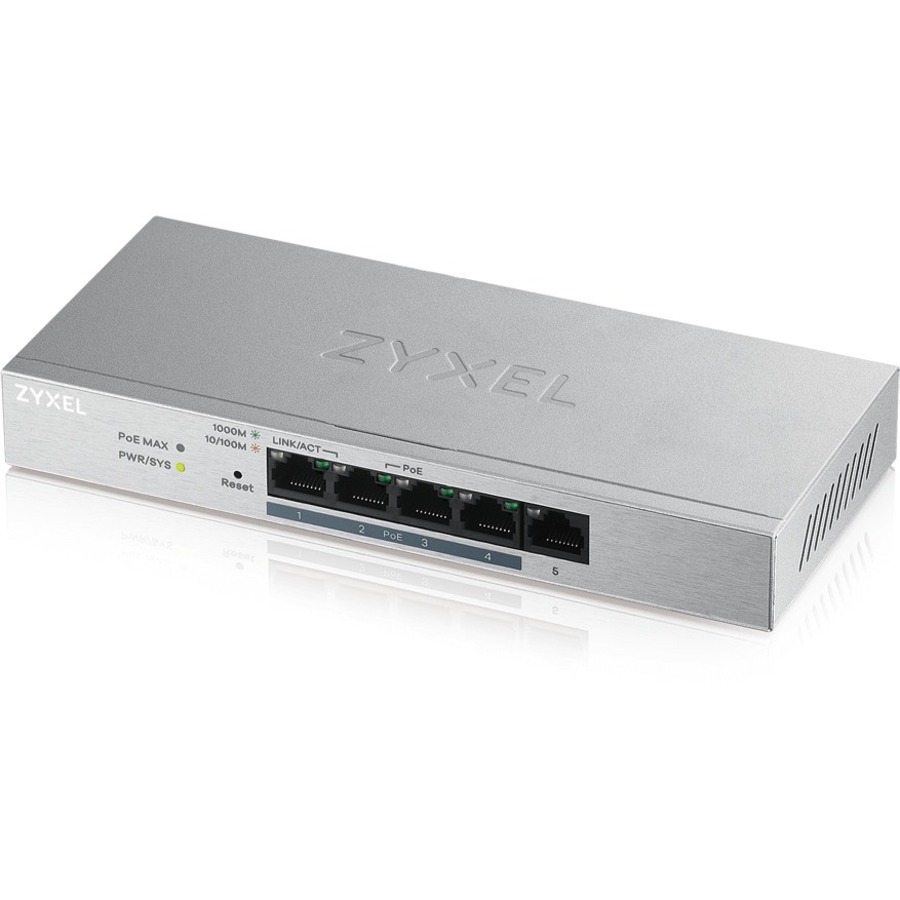 ZYXEL 5-Port GbE Web Managed PoE Switch