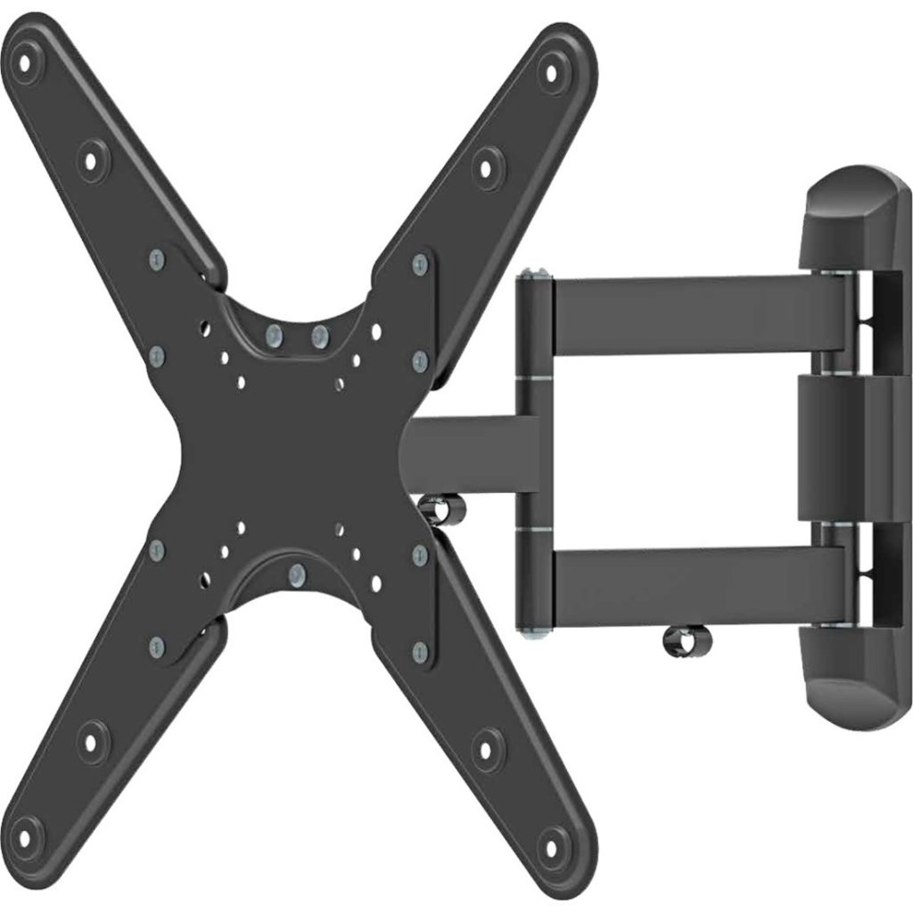 Peerless-AV® Full-Motion A4X4 Wall Mount for Flat Panel Display, TV - Matte Black