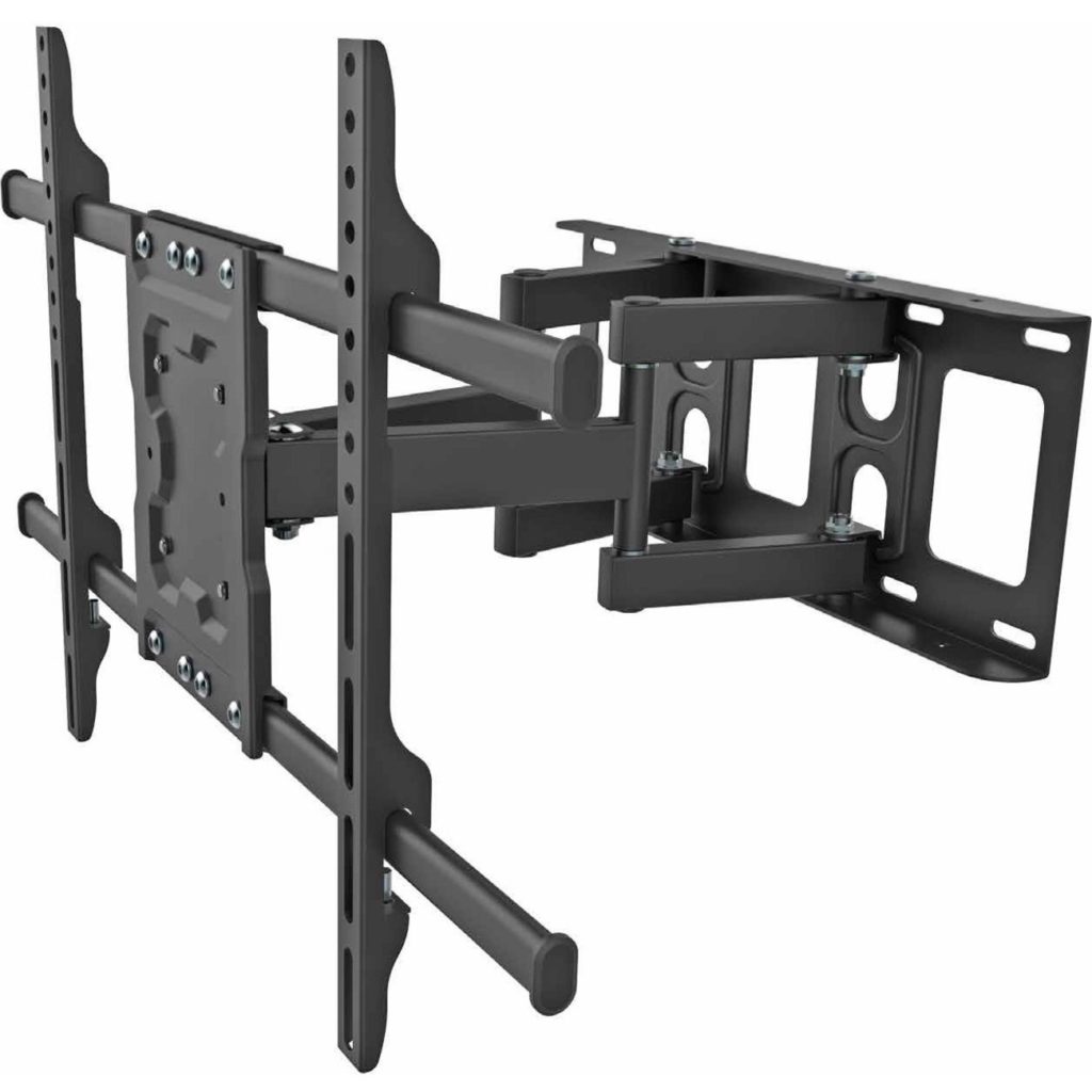 Peerless-AV® Full-Motion A6X4 Wall Mount for Flat Panel Display, TV - Matte Black