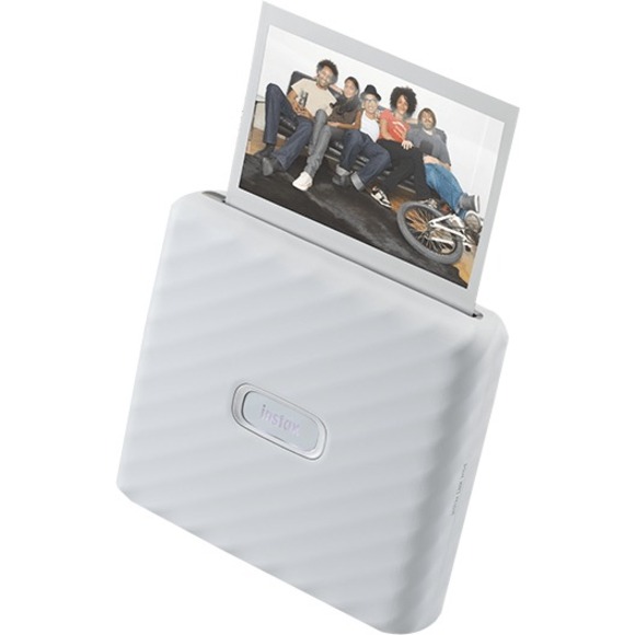 instax Link Wide Instant Film Printer - Color - Photo Print - Portable - Ash White