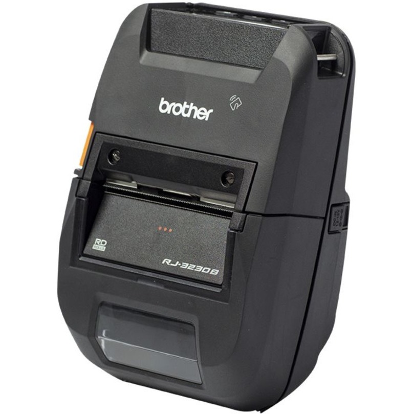 Brother RuggedJet RJ-3230BL Mobile Direct Thermal Printer - Monochrome - Portable - Label/Receipt Print - Ethernet - USB - Bluetooth - Black