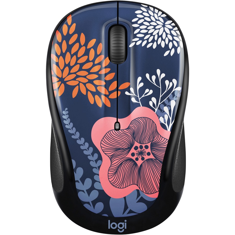 Logitech Design Collection Limited Edition Wireless Mouse with Colorful Designs - USB Unifying Receiver, 12 months AA Battery Life, Portable & Lightweight, Easy Plug & Play with Universal Compatibility - FOREST FLORAL