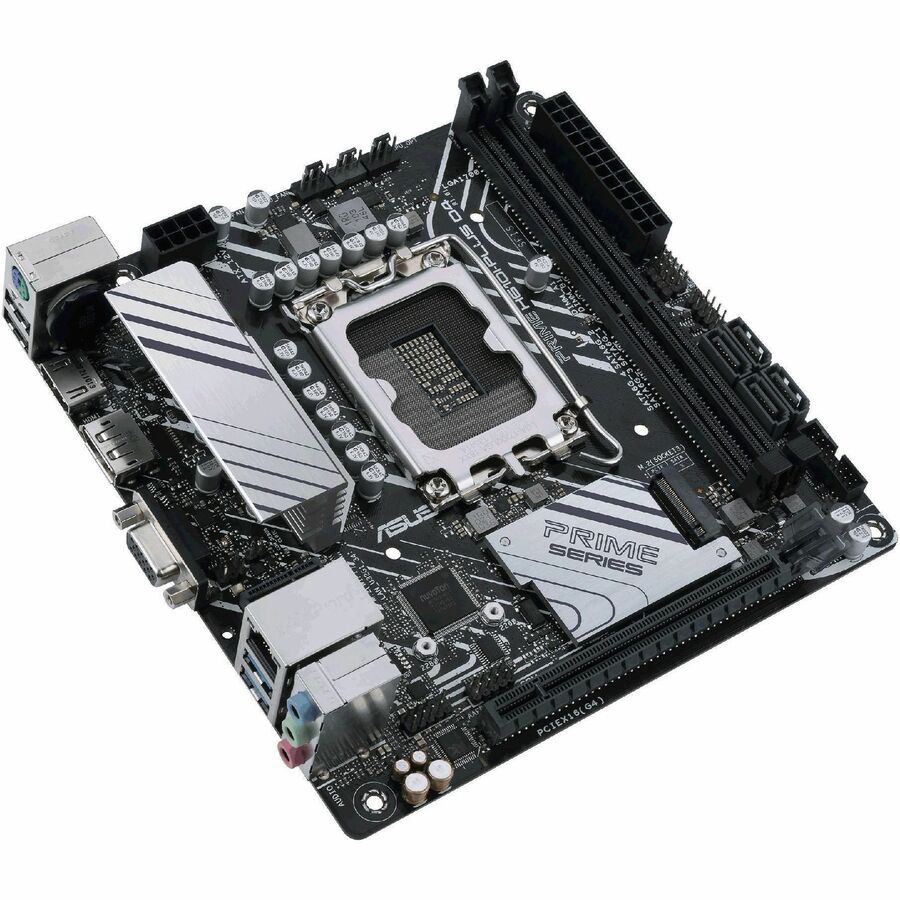 Asus Prime PRIME H610I-PLUS D4-CSM Desktop Motherboard - Intel H610 Chipset - Socket LGA-1700 - Mini ITX