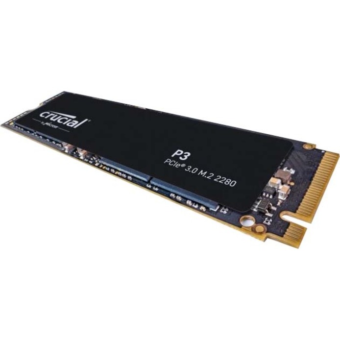 Crucial P3 CT500P3SSD8 500 GB Solid State Drive - M.2 2280 Internal - PCI Express NVMe (PCI Express NVMe 3.0 x4)